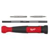 4932480584 Milwaukee 4 IN 1 PRECISION MULTI-BIT SCREWDRIVER