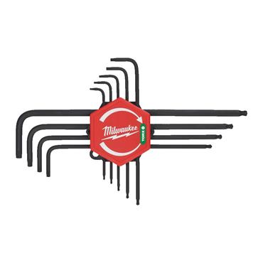 4932492693 Milwaukee 9 PC L-FORM TORX KEY SET
