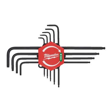 4932492693 Milwaukee 9 PC L-FORM TORX KEY SET