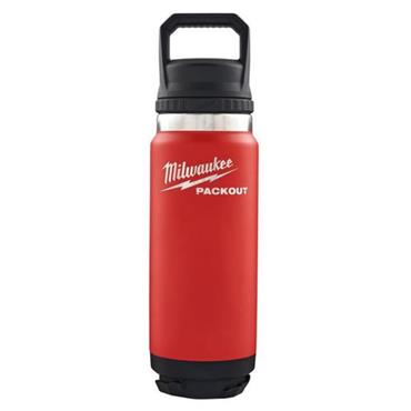 4932493465 Milwaukee PACKOUT Bottle 710 ml Chug Lid Red - 1pc