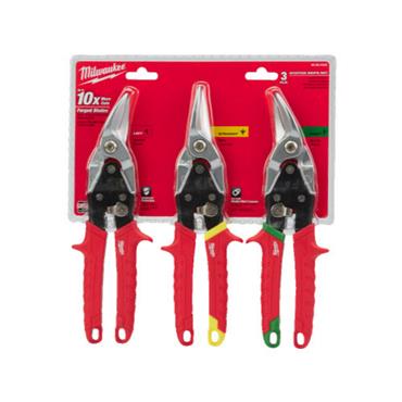 4932499020 Milwaukee  3pc Aviation Snip Set