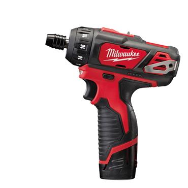 4933443885 Milwaukee M12™ SUB COMPACT SCREWDRIVER (2 X 2.0AH BATTERIES & CHARGER IN BMC)