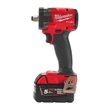 4933478445 Milwaukee M18FIW2F12-502X 1/2" Compact Impact Wrench (2 x 5.0Ah Batteries)