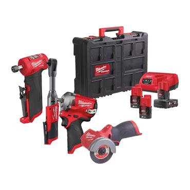 4933492428 Milwaukee M12 FPP4B-623P M12 (4 PIECE POWER PACK)