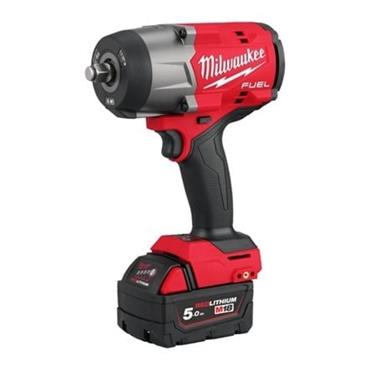 4933492784 Milwaukee M18FHIW2F12-502X 1/2" High Torque Impact Wrench (2 x 5.0Ah Batteries)