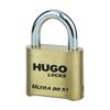 60123 Hugo Padlock Brass, Combination, Ultra Dr51