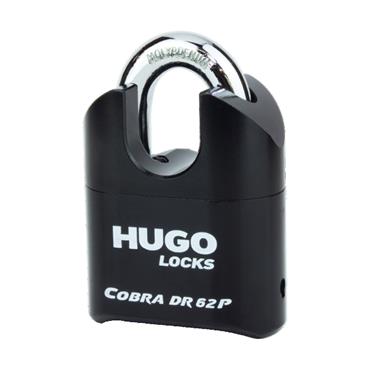 60125 Hugo Padlock Combination, Hardened Steel, Cobra Dr62P