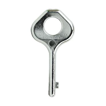 60181 Hugo Blank Spare Key For Padlocks 60123, 60125, 60124