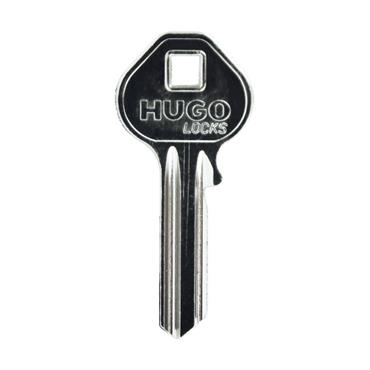 60185 Hugo Blank Spare Key For Padlocks 60136, 60137, 60138, 60140, 60128, 60129, 60132