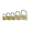 60292 Hugo Brass Padlock Sl 40, 3 Keys