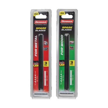 70327 Benman Spare Blade Mini Hacksaw For Wood 150 X 6 mm X 14Tpi