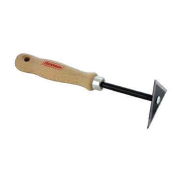 70488 Benman Triangular Scraper With Wooden Handle 60 mm