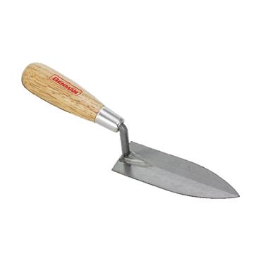 70550 Benman Greek Pointed Tip Trowel, Wooden Handle, 140 mm