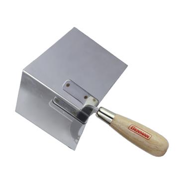 70558 Benman Inox Corner Trowel, Inwards, 4 X 5