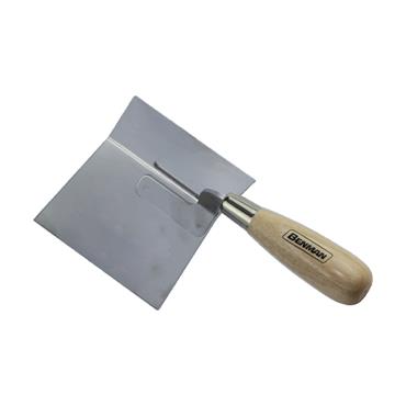 70559 Benman Inox Corner Trowel, Outwards, 4 X 5