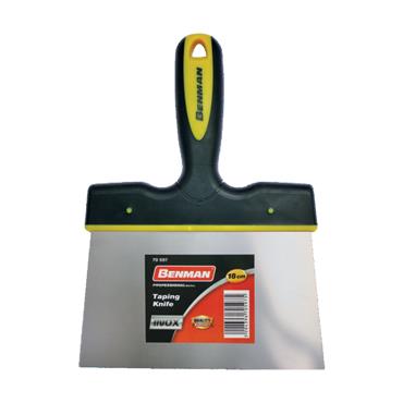 70595 Benman Inox Short Taping, Plastic 2 Material Handle, 140 mm