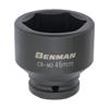 70679 Benman Impact Socket, Black, 3/4", 38 mm, 36 mm
