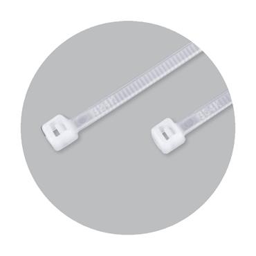 70777 Benman Cable Ties, White, 300 mm X 7,6 mm (100Pcs)