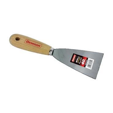 70808 Benman Scraper Carbon Wood Handle 80 mm