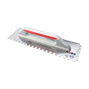 70994 Benman Stainless Steel Square Notched Trowel 08 X 08, 130 X 480