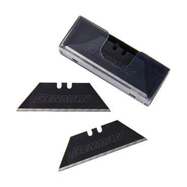 71081 Benman Spare Blades Black For Utility Knife 60X19X0,6mm, (10Pcs)