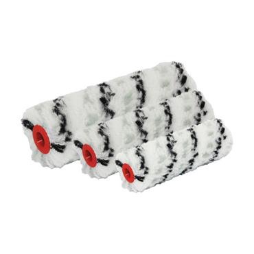 71250 Benman Paint Roller Polyamide Grey Black, (2Pcs) 10 cm X 17 mm