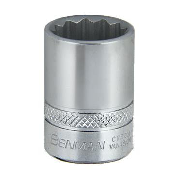 71365 Benman Socket 1/4'', 12Pt, 1/2