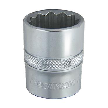 71423 Benman Socket 1/2'', 12Pt, 19/32
