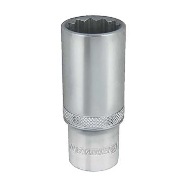 71456 Benman Deep Socket 1/2'', 12Pt, 1-1/8