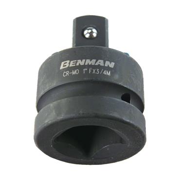 71584 F.F. Group Impact Adaptor Black 1" (F) X 3/4" (M)