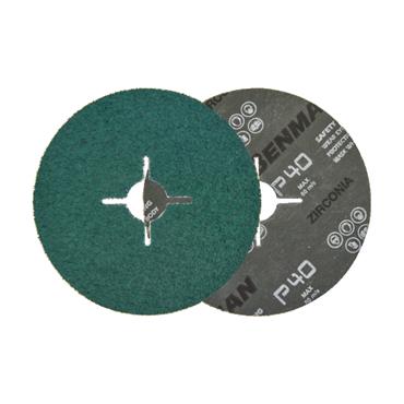 71805 Benman Fiber Disc Zirgon 125 -024K