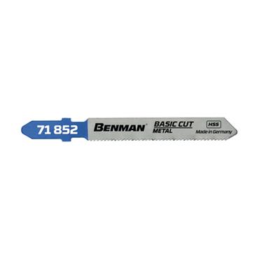 71852 Benman Jig Saw Blades For Metal 5 Pcs (T118A)