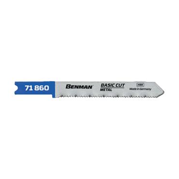 71860 Benman Jig Saw Blades For Metal 5 Pcs (U118A)