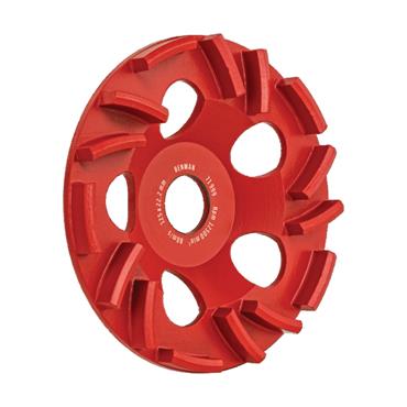 72000 Benman Grinding Disc For Soft Concretee Red 180 mm X M22.2