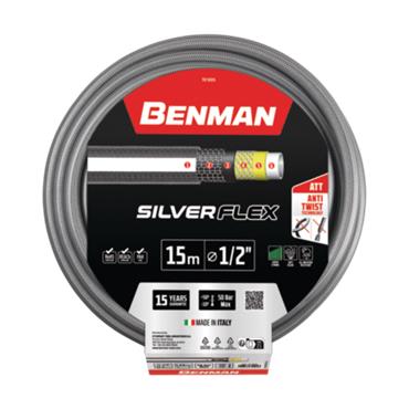72005 Benman Hose silver flex 12inchx15 m