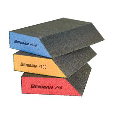 72225 Benman Sided Block Single Angle P060 125 X 90 X 25 mm