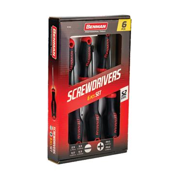 72415 Benman Screwdriver Set, 6 Pcs