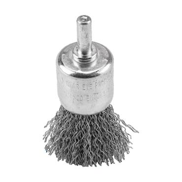 72421 Benman End Wire Brush 12 mm Inox With Shaft 6 mm