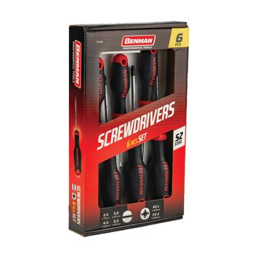 72429 Benman Screwdriver Set, 6 Pcs