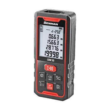 72517 Benman Laser Distance Meter, Green Beam Ldm 100 G Ldm 100 G