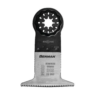 72600 Benman Saw Blade Starlock, Hcs, For Wood