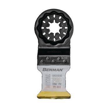 72601 Benman Saw Blade Starlock, Tin-Coated Carbide Pro, For Metal