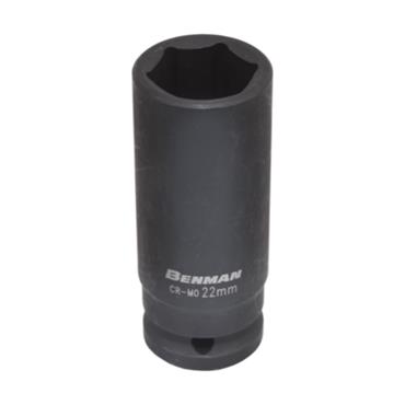 72622 Benman Impact Deep Socket Black 1/2 78MML 41mm, 