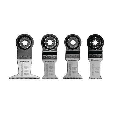 72672 Benman Saw Blades Starlock, For Wood & Metal, 6 Pcs
