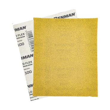 72681 Benman Aluminium Oxide Paper Gold Flex, 23 X 28 Cm