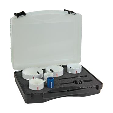 72847 Benman Hole Saws Bi-Metal, Cobalt 8%, 8 Pcs