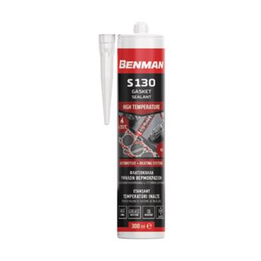 73183 Benman Sealant Gasket High Temperature S130 Red 300Ml