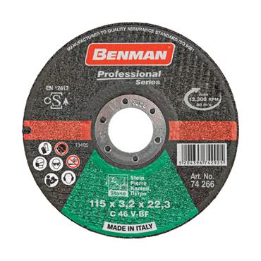 74266 Benman Cutting Disc, For Marble, 115 X 1.6 mm