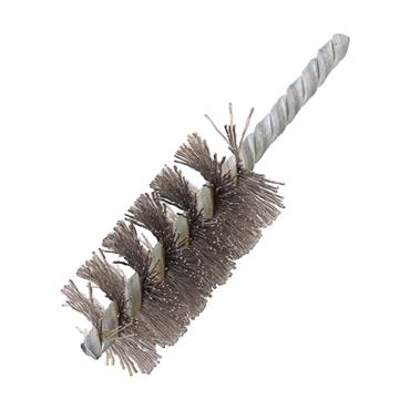 74328 Benman Tube Brush, Crimple Wire 0.3 mm, Brass Coated, 28 mm