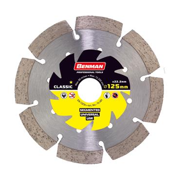 74480 Benman Diamond Cutting Disc, Universal, 115 X 2.4 X 10W